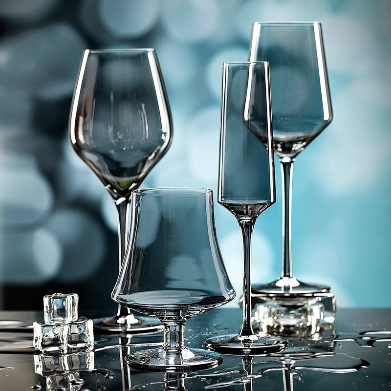 Classical Charcoal Wine Glass